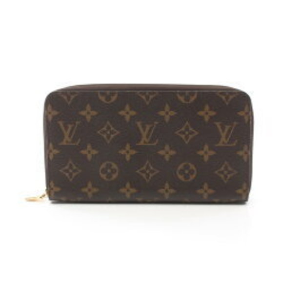 Louis Vuitton Zippy Organizer Long Wallet Canvas Monogram Brown - Picture 1 of 7